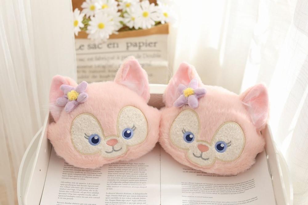 디즈니 리나벨 차량용 목쿠션 안전벨트커버 귀여운 핑쿠여우 목베개 방석