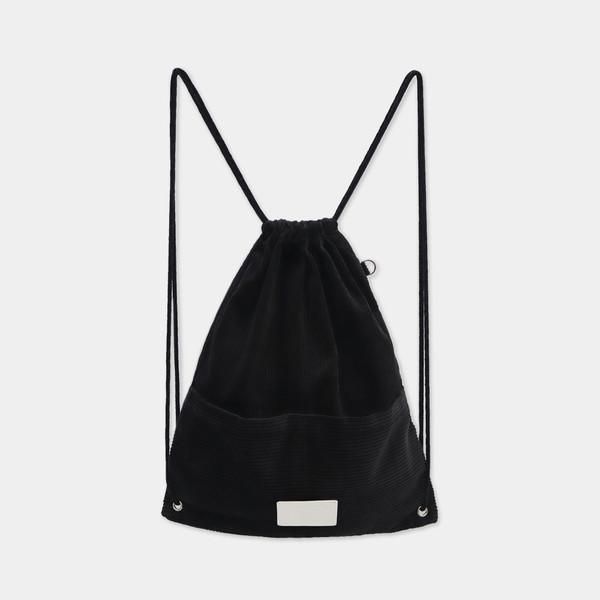 [네이처백]Naturalness 코듀로이 스트링백(black)