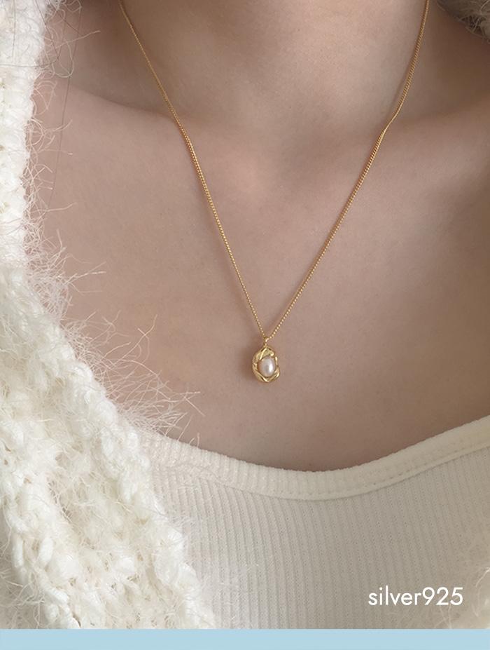 romantic necklace (silver925)