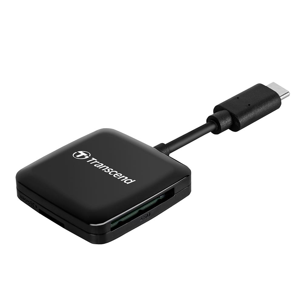 트랜센드 RDC3  메모리카드 리더기 / USB-C / SD카드 마이크로SD카드 지원 / 트랜센드코리아 정품 프리스비