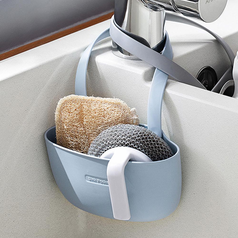 싱크대 수세미 걸이 홀더 실리콘 거치대