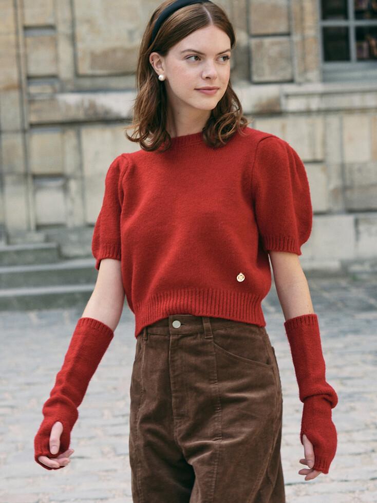 FLOCON Warmer Knit Set(플로콘)_RED