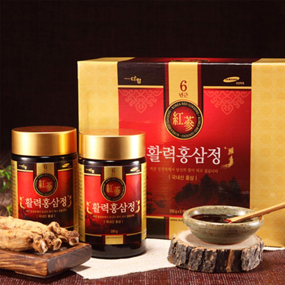 6년근 홍삼정 활력홍삼정 250g 2병 부모님 추석선물