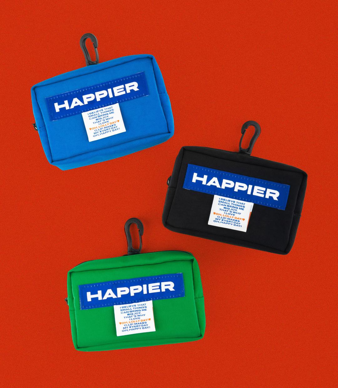 [pouch] happier label tofu pouch
