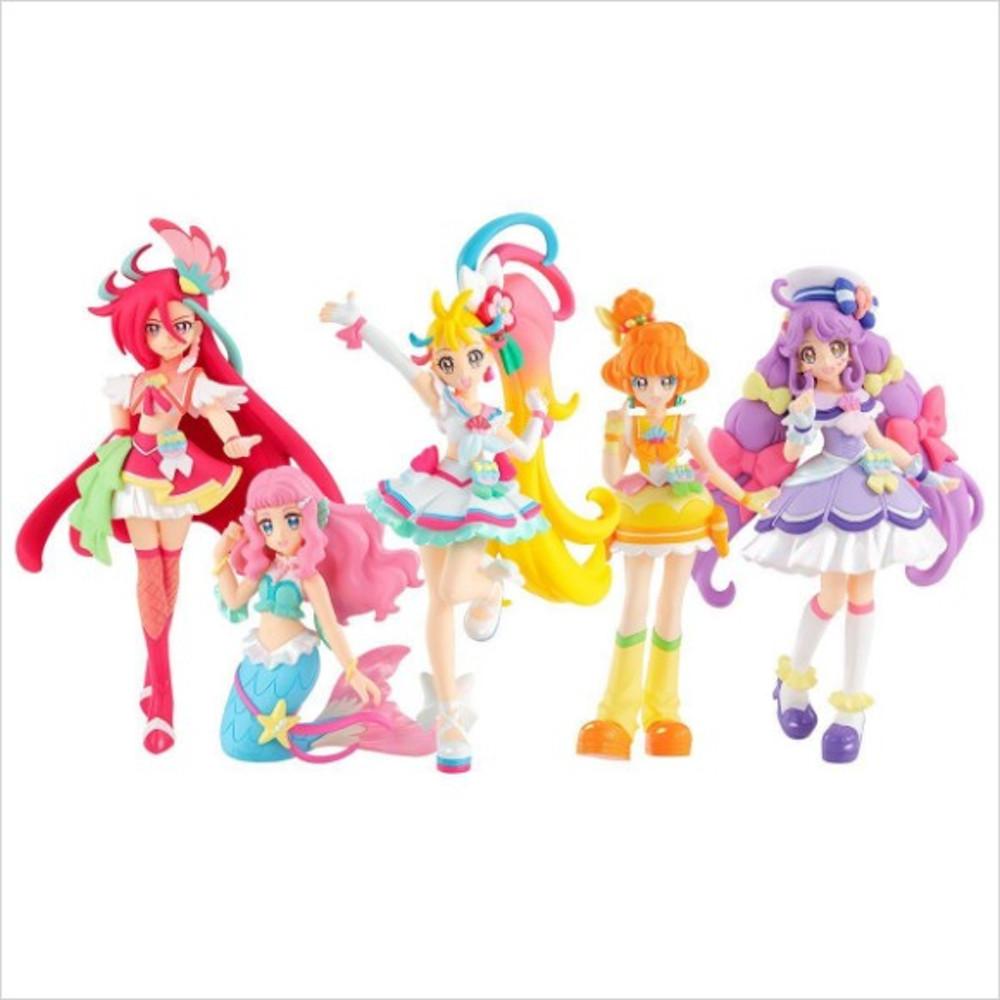 트로피컬 루즈 프리큐어 큐티 4종 10cm 피규어 /Bandai /Precure /반다이