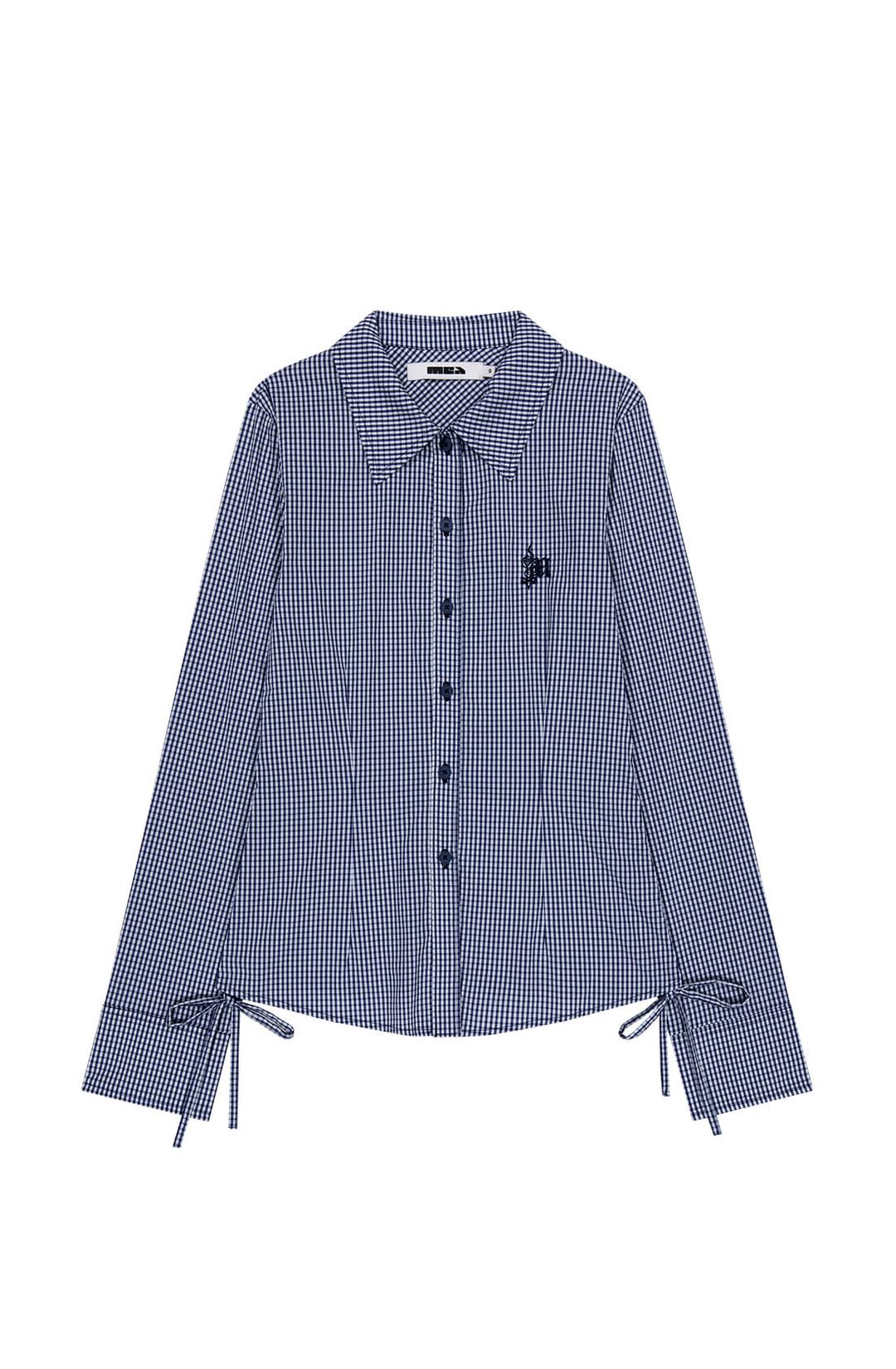 DRAGON SLIM SHIRT [NAVY]