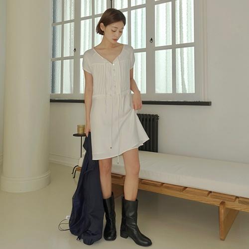 [29CM 단독][가희,묵화 착용][8차 예약발송] Jen Smoke dress (Ivory)