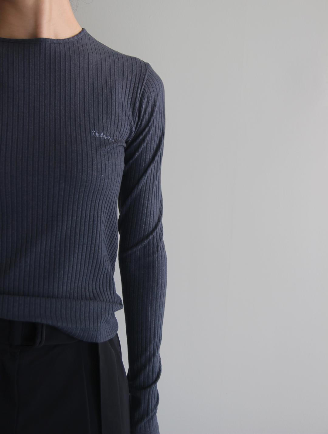 wool autumn tee (3colors) 울 어텀 티