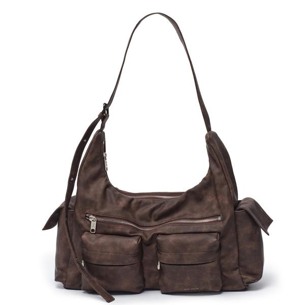 포켓 머그백L pocket mug bag L vintage brown