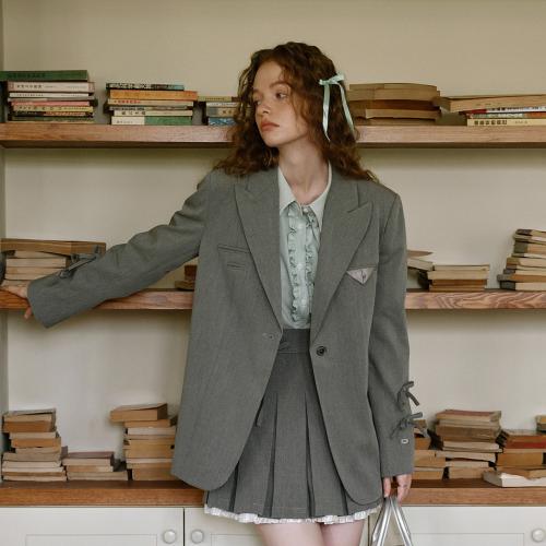 쎄무아듀(CEST MOIDEW)  Cest_Ribbon point single button jacket - 사이즈 & 후기 | 무신사