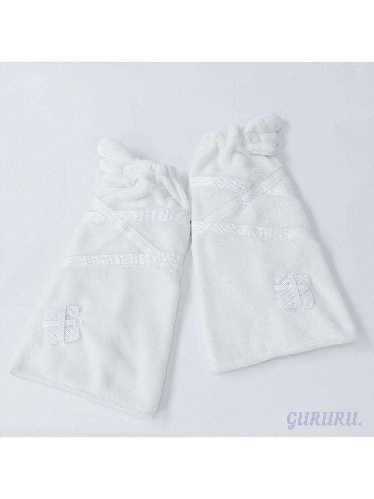 Small Wings Plush Leg Warmers【s0000012085】