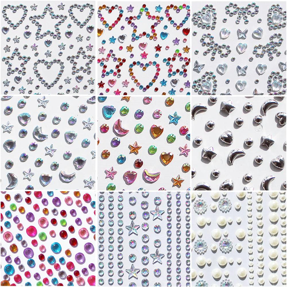 키치 큐빅 스티커 / 다꾸 폰꾸 탑꾸 비즈 반짝이 만들기 재료