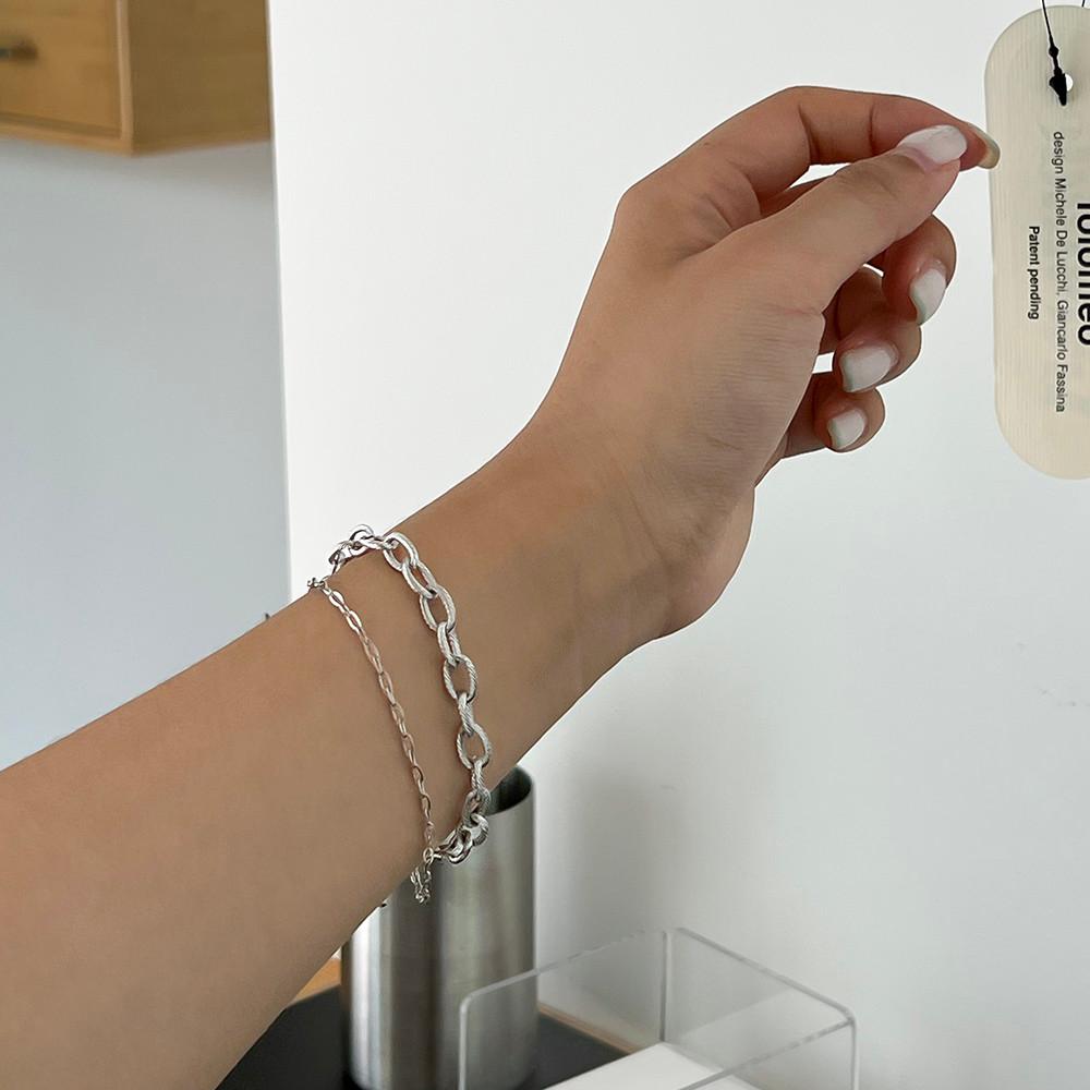 Rimi layered bracelet 레이어드 체인 팔찌