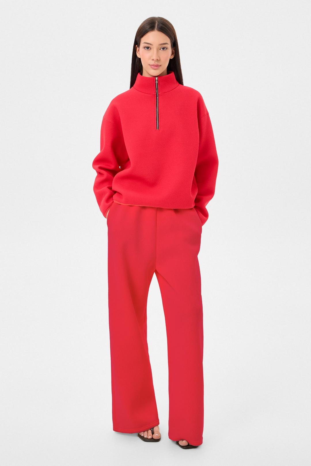 Rocky Half Zip Foam Red