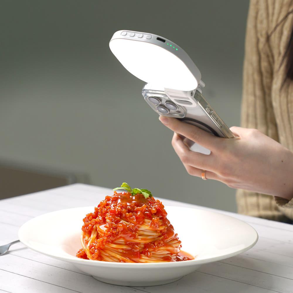 스냅라이트 SL-750 음식 촬영 조명 유튜버 릴스 지속광 핸드폰 셀프 사진 브이로그조명