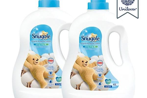 스너글 초고농축 섬유유연제 대용량 4L 1+1 총 2개