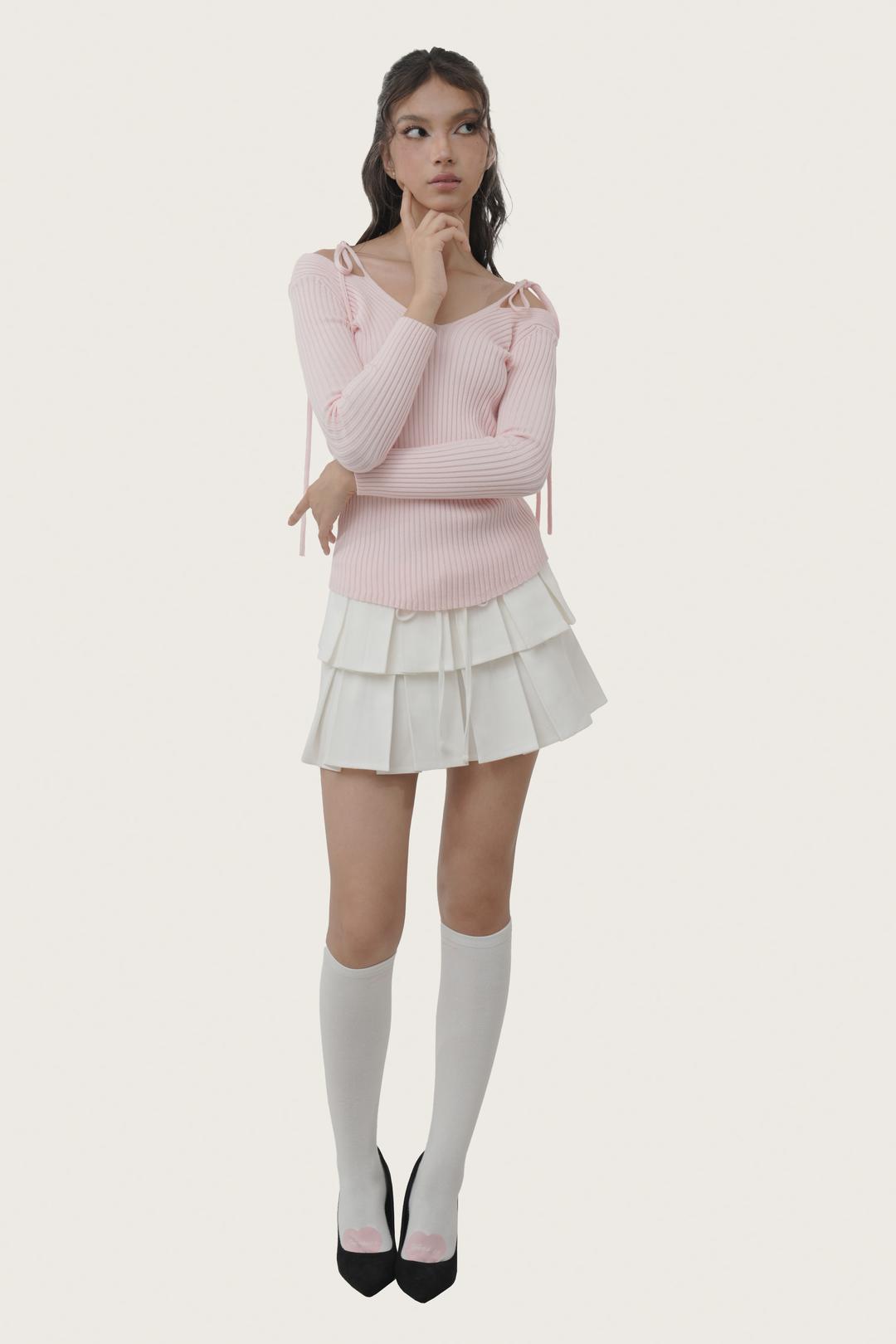 Heart candy long socks