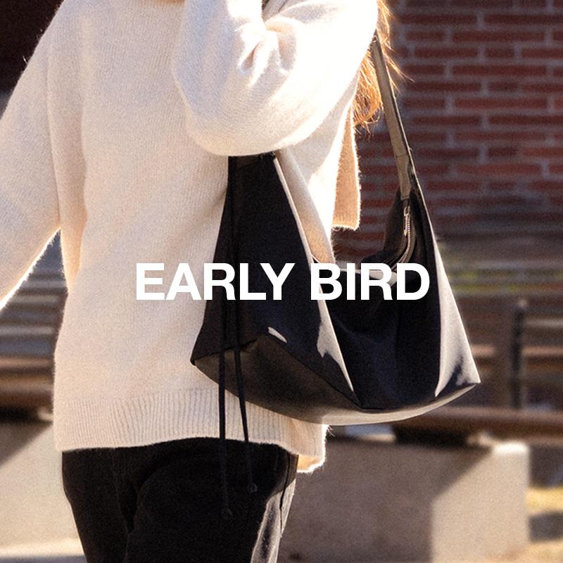 [얼리버드] TIDY MILD SHOULDER 2WAY (Black)