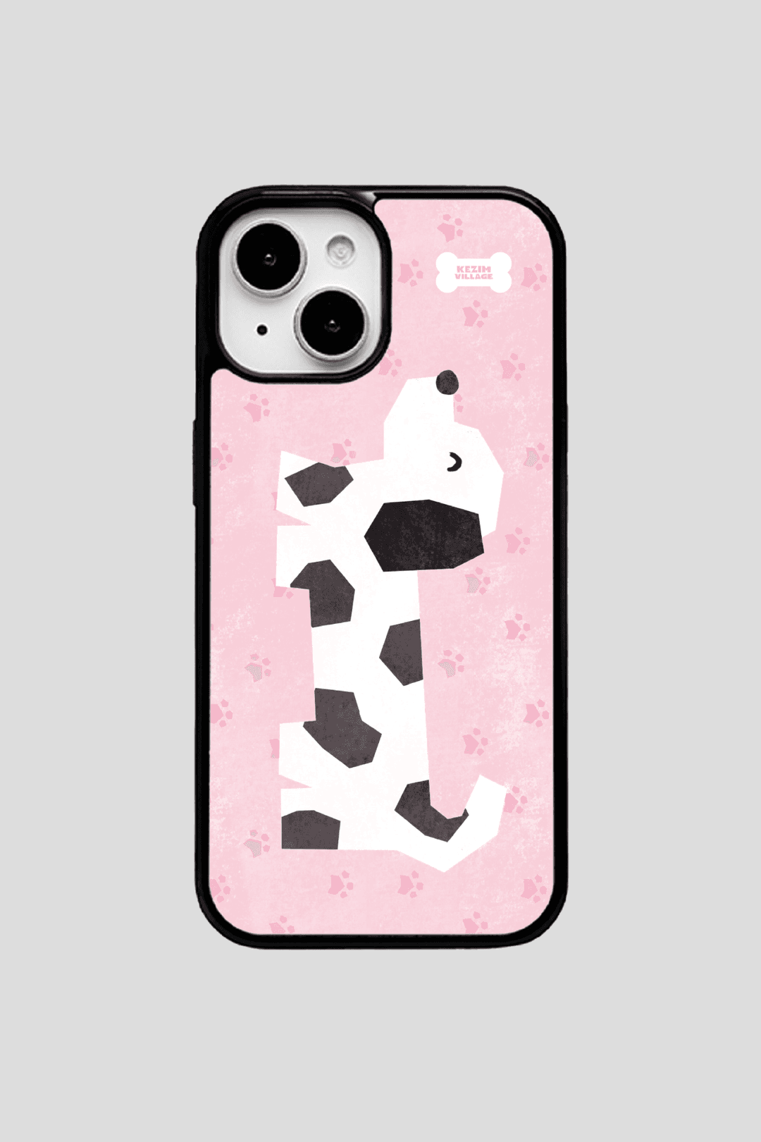 PUPPY PINK case (glass bumper)