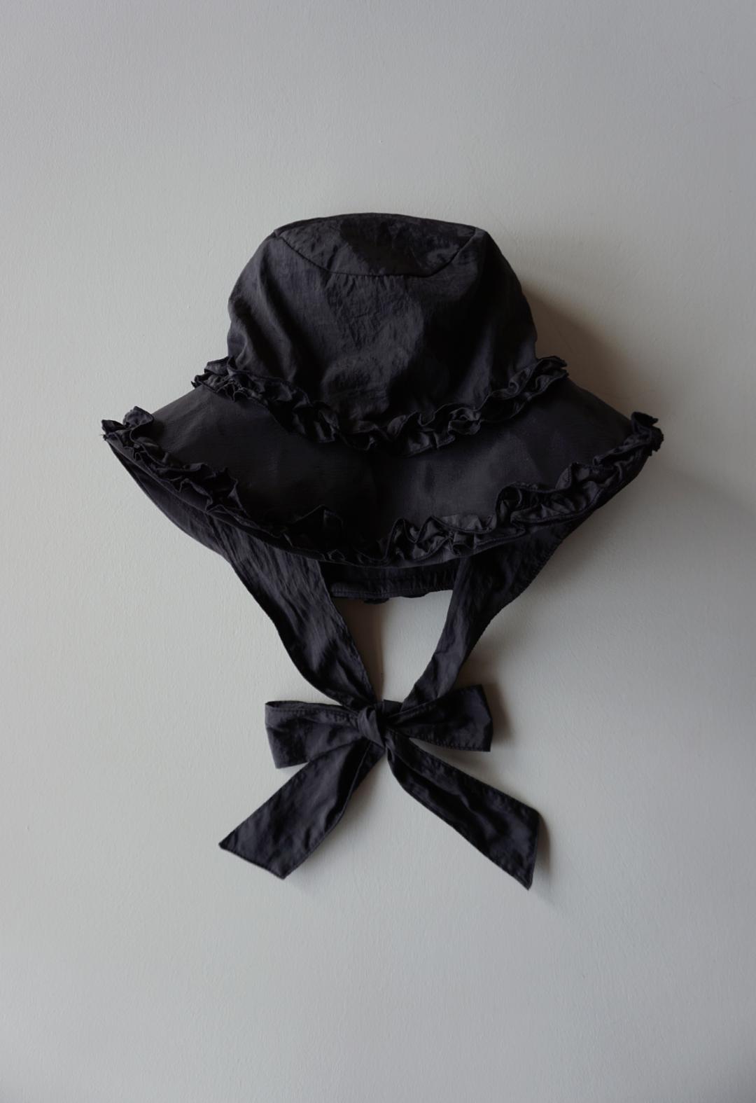 Frill Bucket Hat, 2color