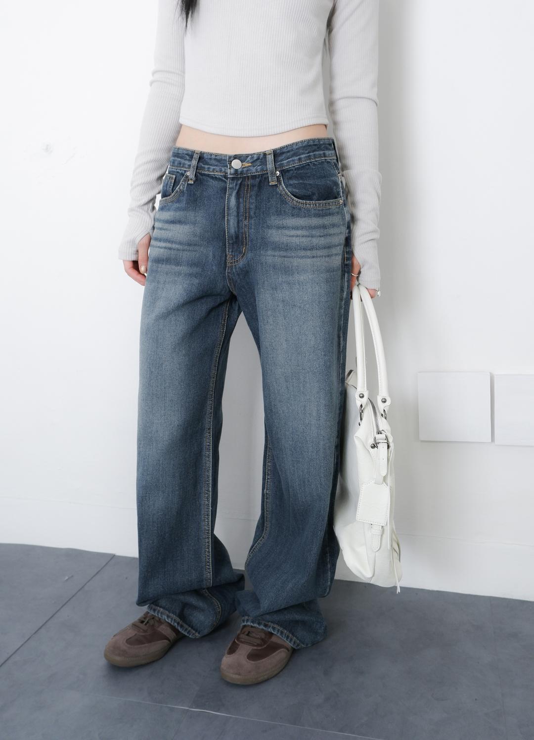 Low wide denim pt
