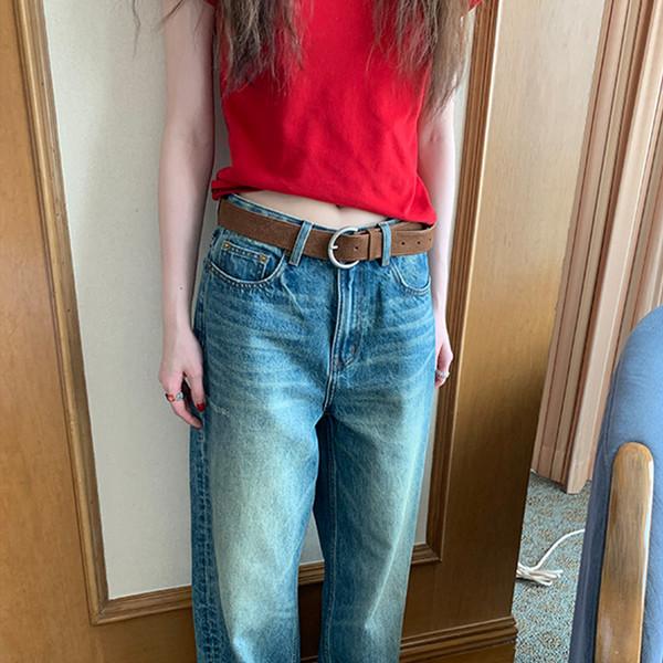 Wash Vintage Blue Jeans