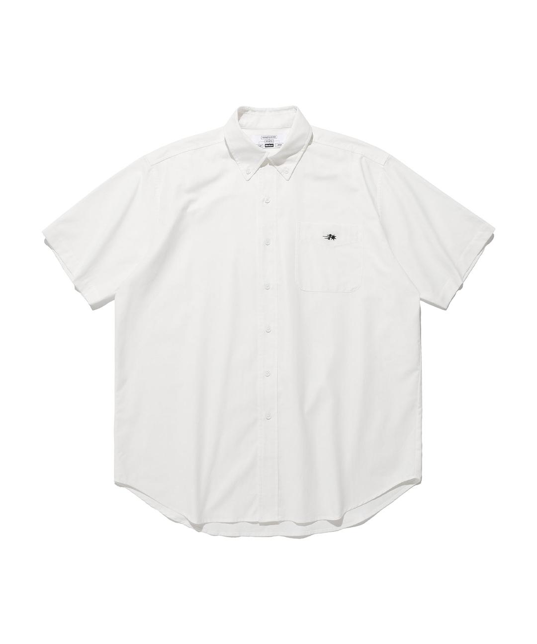 ffats oxford big big half shirt[white]
