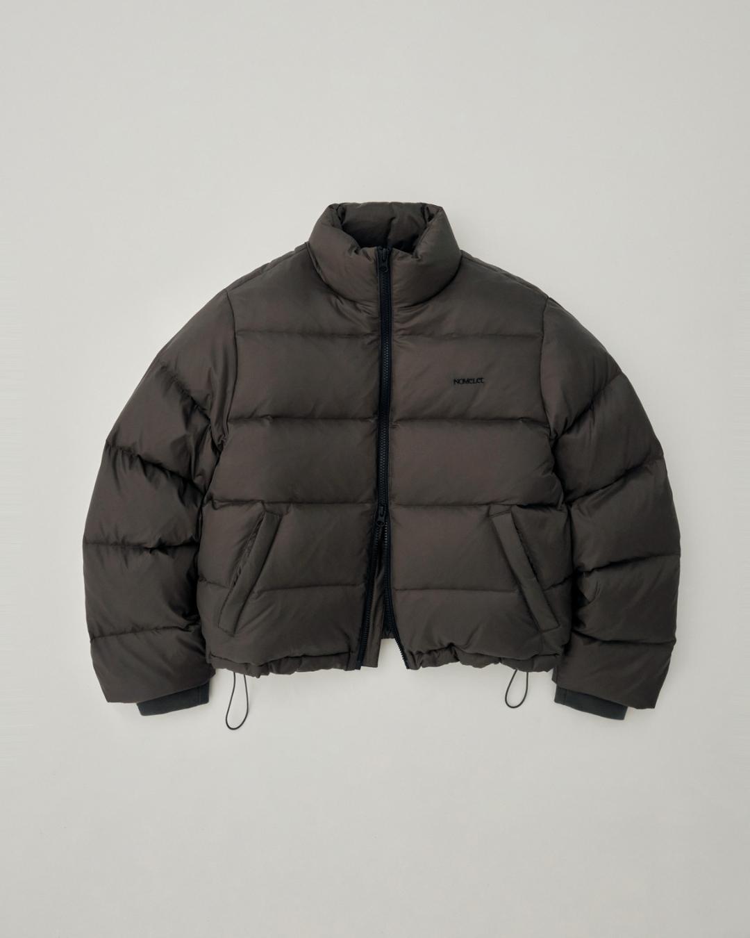 Teve 테베 클래식 패딩 - khaki gray