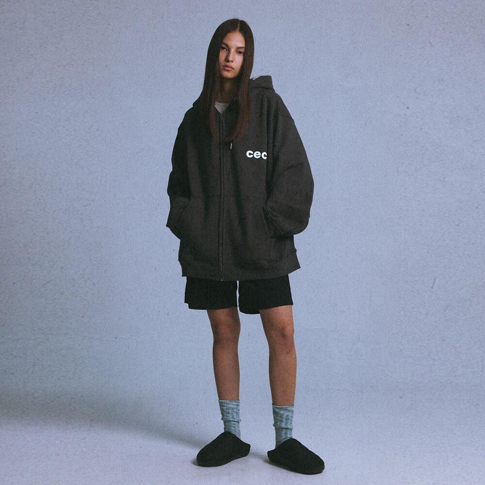 CEC Hood Zipup(Charcoal/기모)