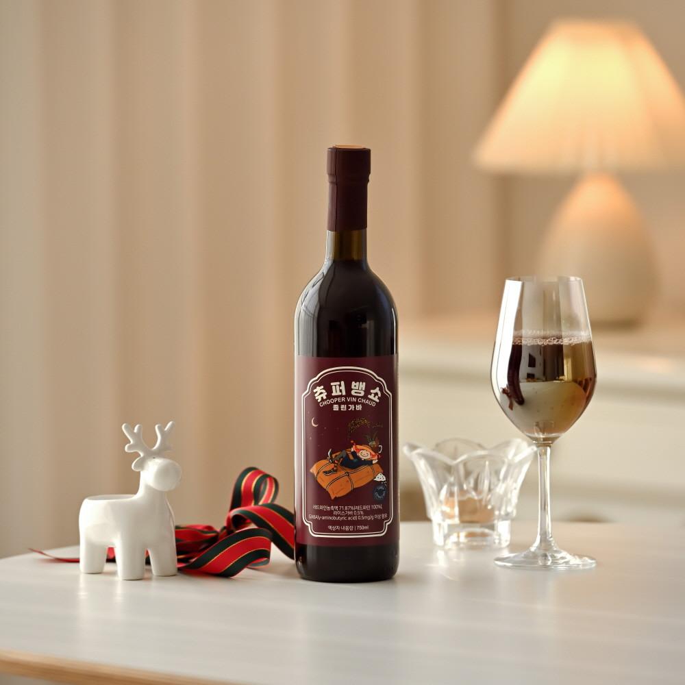 츄퍼뱅쇼 졸린가바 750ml 논알콜와인 숙면음료