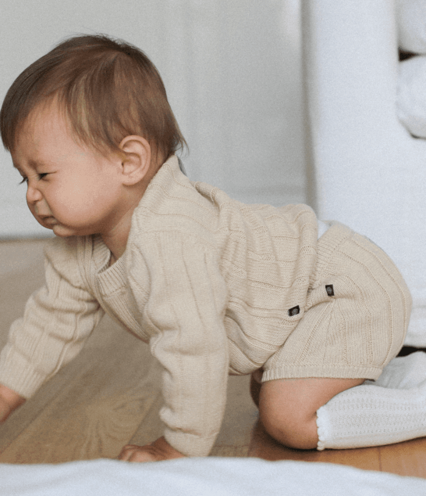 루스트 니트 셋업 ᰔ 베이지