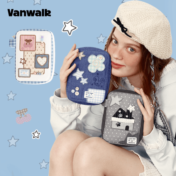 투웨이 자수 파우치