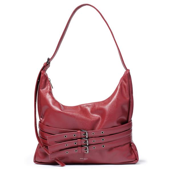 벨트백 trio belt mug bag L goat red