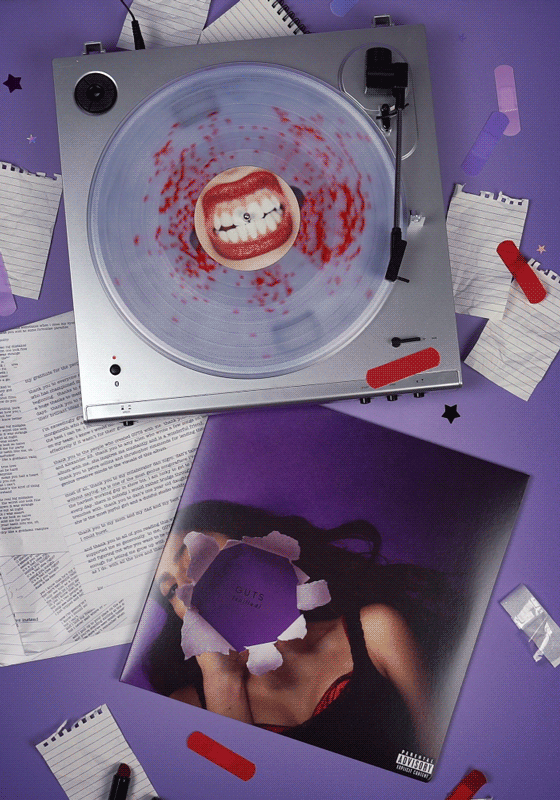 GUTS (spilled) deluxe 2LP splatter version - Olivia Rodrigo | Official Store