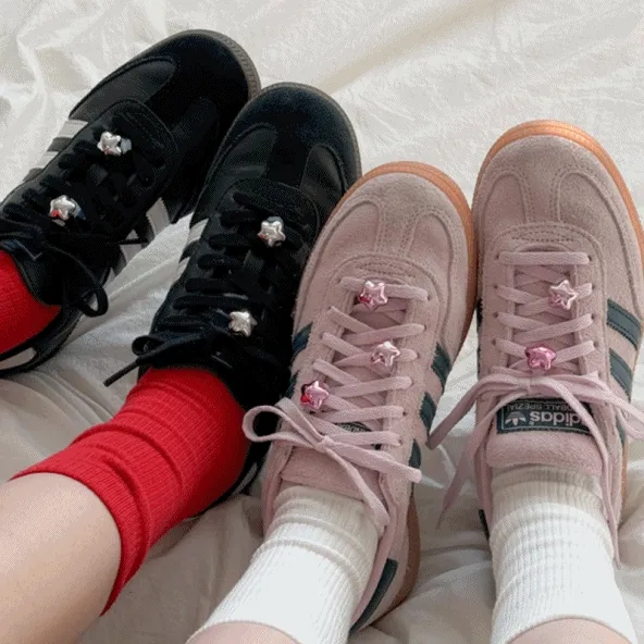 [❤당일출고❤5개세트] 글로시 통통 미니 별 하트 참 신꾸 신발 꾸미기 6type