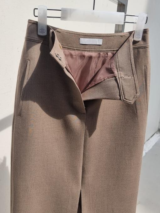 [ITALY 수입원사] 로우 슬릿 스커트 2color