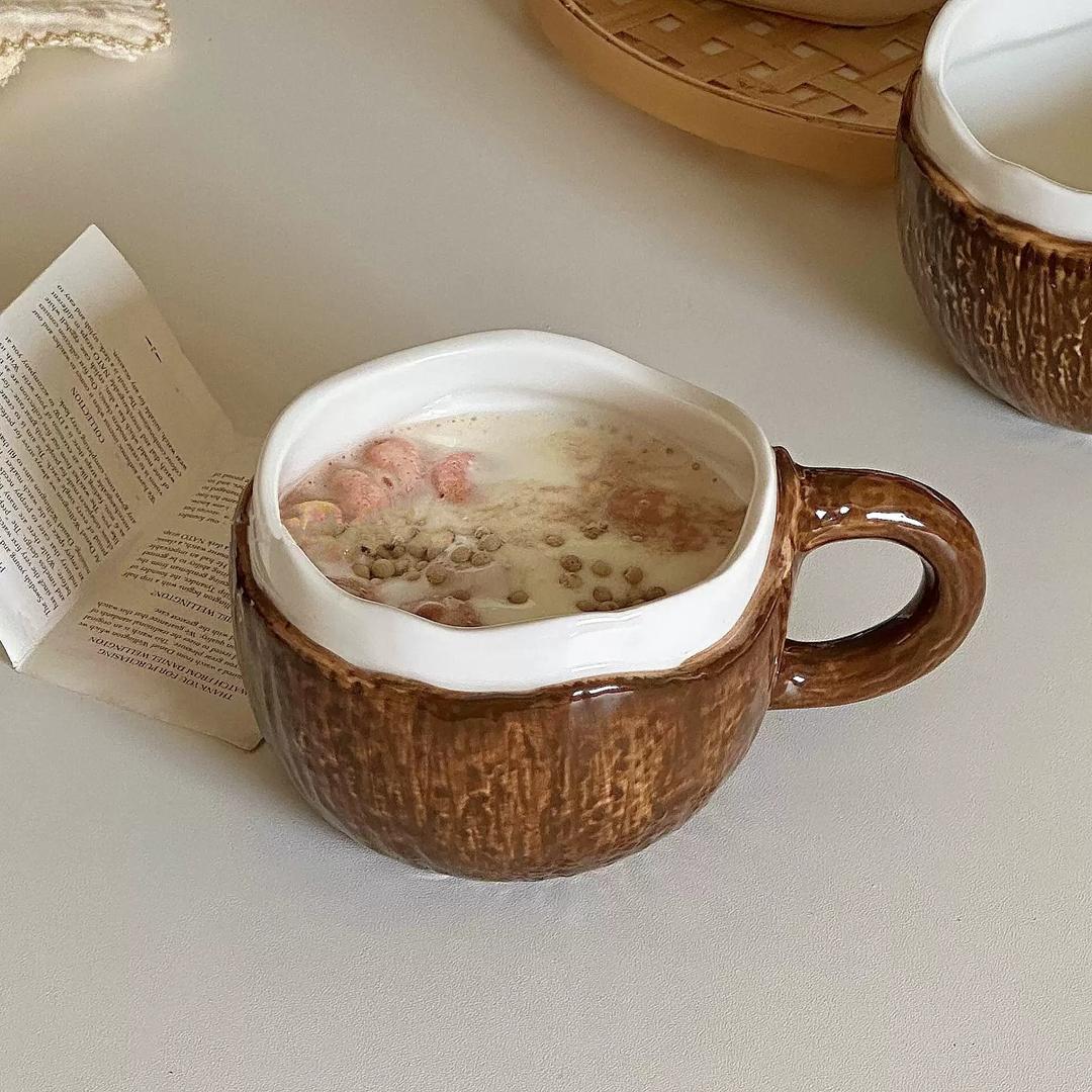 𝗖𝗼𝗰𝗼𝗻𝘂𝘁 𝗠𝘂𝗴  코코넛 머그컵