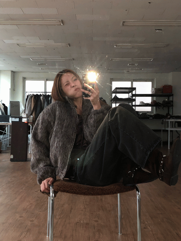 보카시 모헤어 점퍼