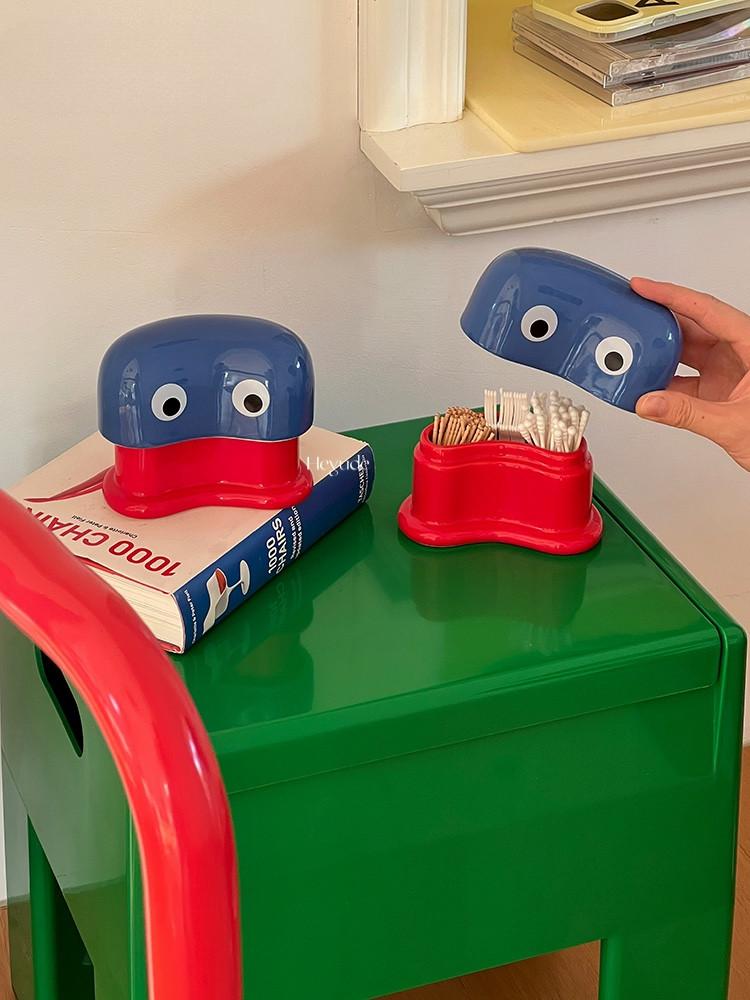 헤이유드 빅아이즈 면봉케이스 수납함 소품보관