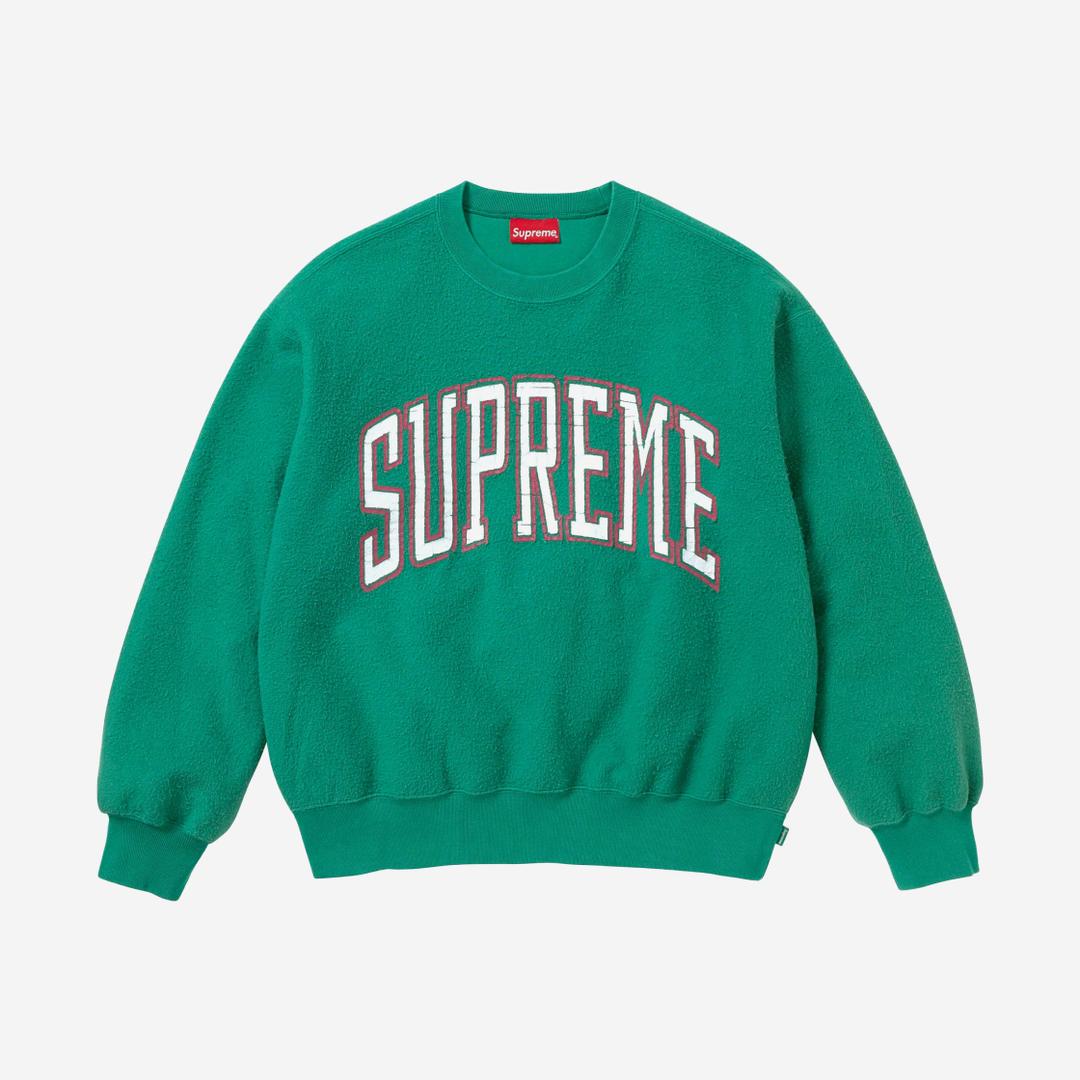 Supreme Inside Out Crewneck Light Pine - 23FW