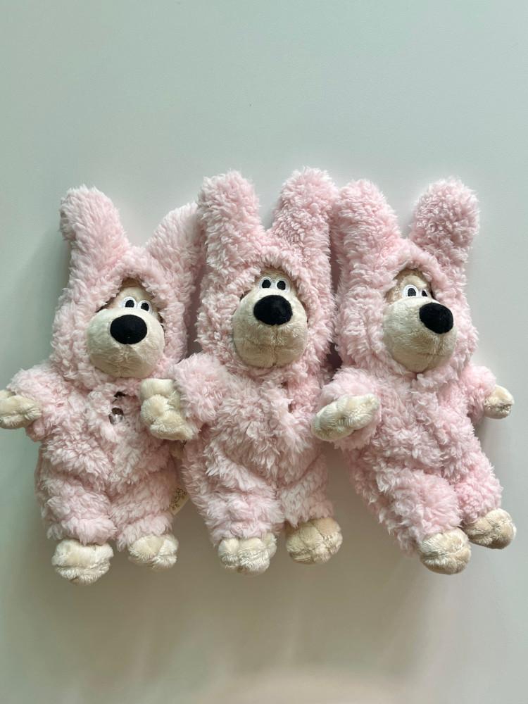 23cm 그로밋 인형 (뽀글이 토끼 인형옷 세트 구성)