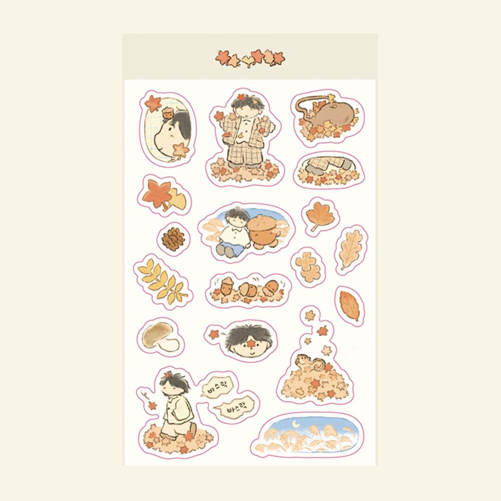 [하미네] 바스락바스락 스티커