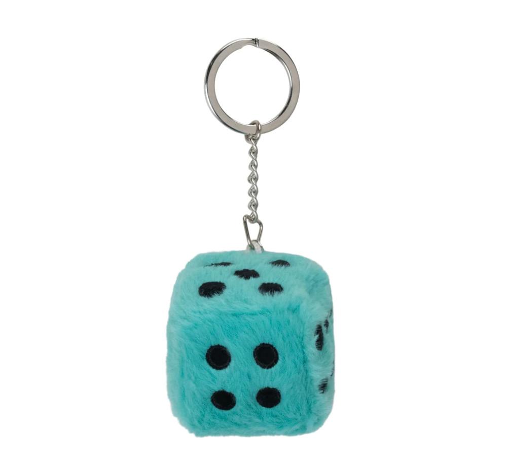 stussy 스투시 주사위 키링 FUZZY DICE KEYCHAIN