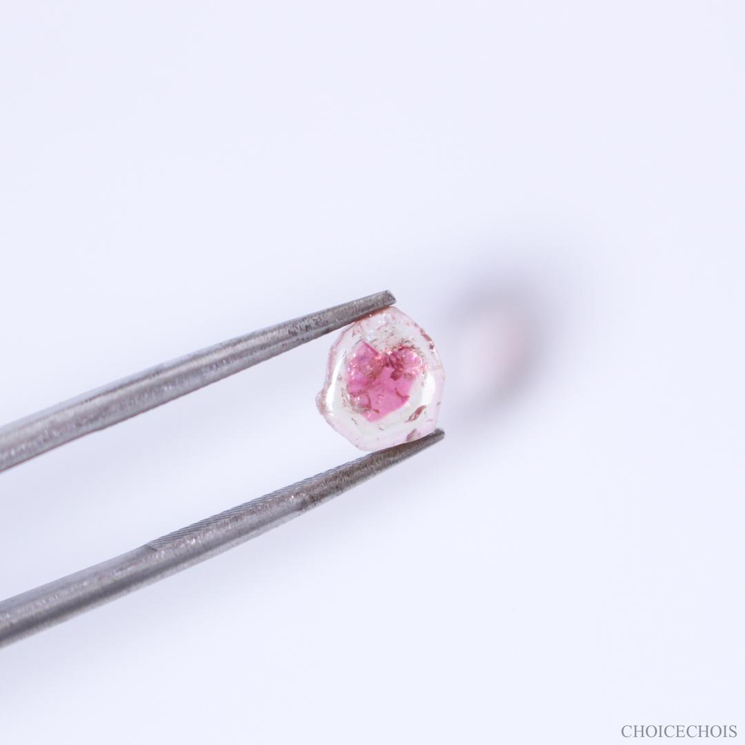 [GEM]PINK HEART IN TOURMALINE/핑크하트 투어멀린1