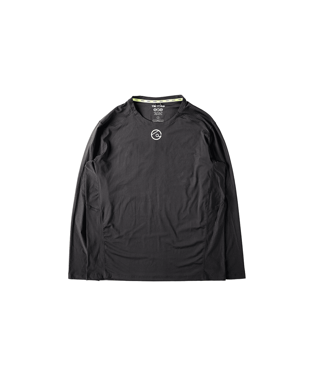 At Symbol Quick Dry longsleeve Tee Black