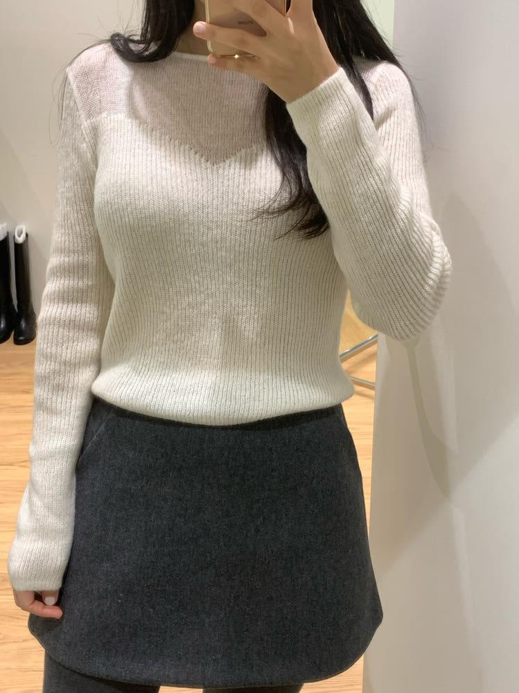 니즈 모헤어 니트