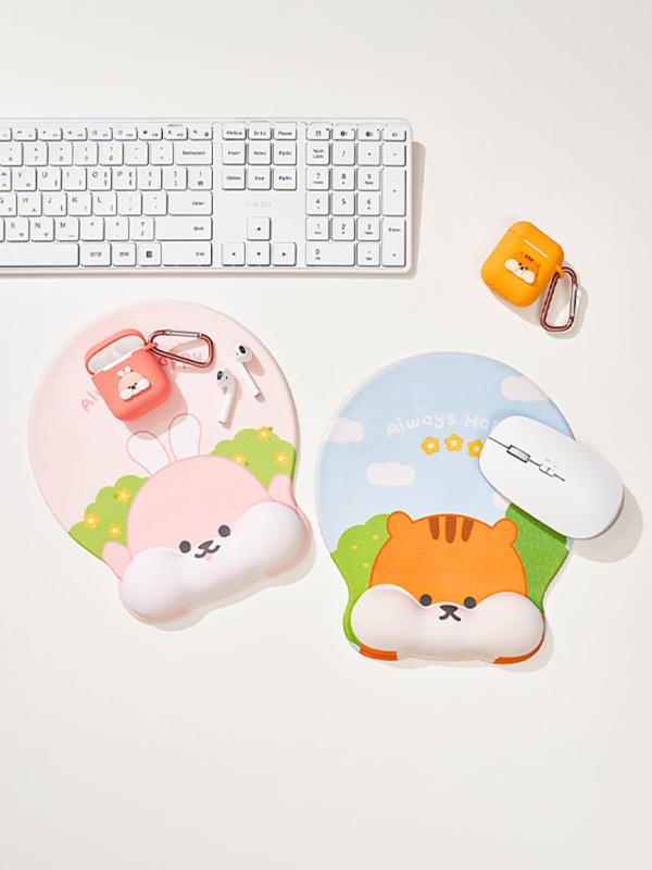 볼이 빵빵한 친구들 입체형 마우스 패드