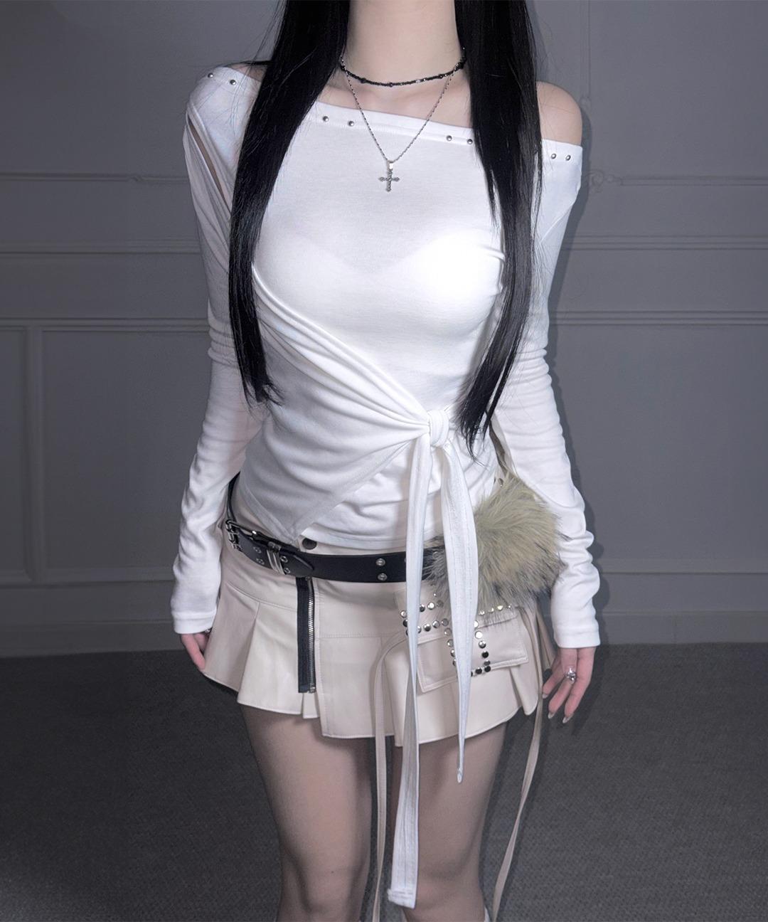 Knot Tie Tee (3colors)