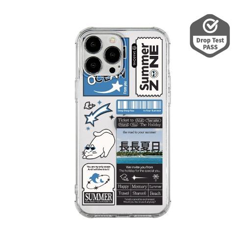 [샤론6] 아이폰 갤럭시 Z플립 케이스 썸머워즈