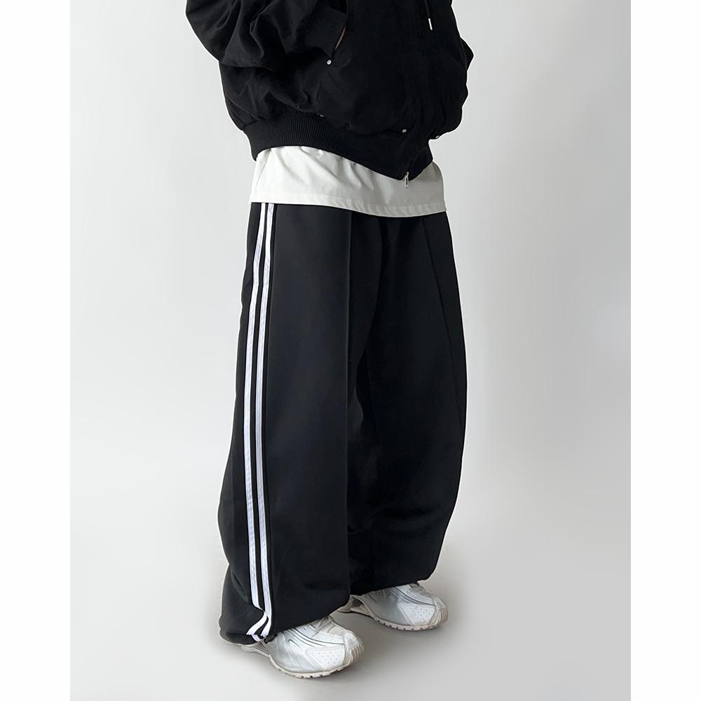 베테가 사이드 트랙 팬츠 - 통넓은바지 남자와이드팬츠 트레이닝바지